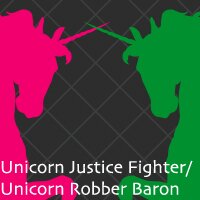 Unicorn Justice Fighter/Unicorn Robber Baron